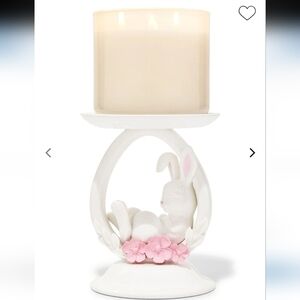 Napping Bunny Pedestal